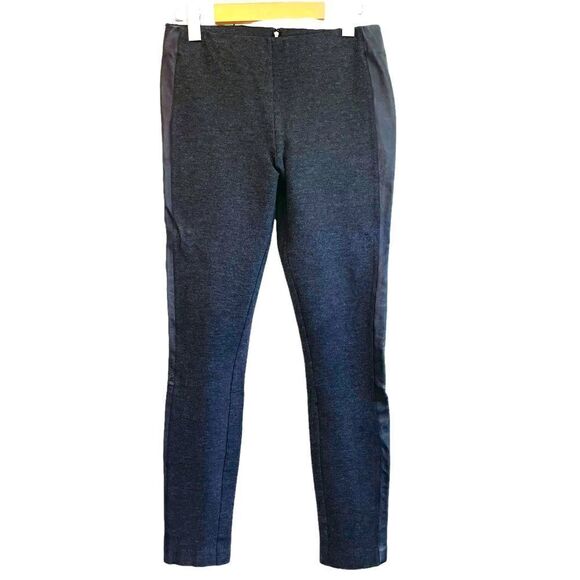 J. Crew Pixie Pants with Leather Tuxedo Stripe - Picture 2 of 9